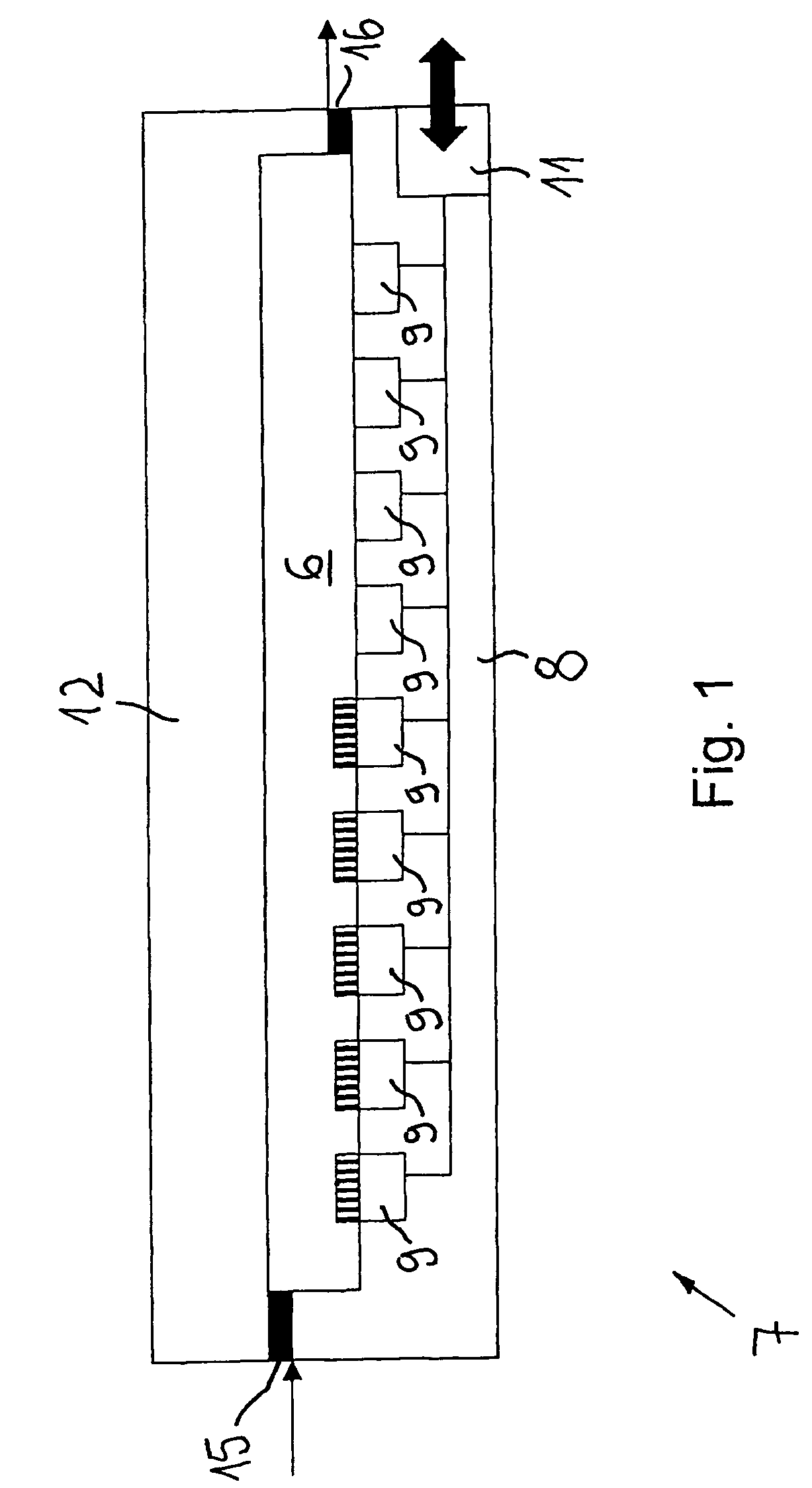 Method and device for the detection of at least one luminescent substance