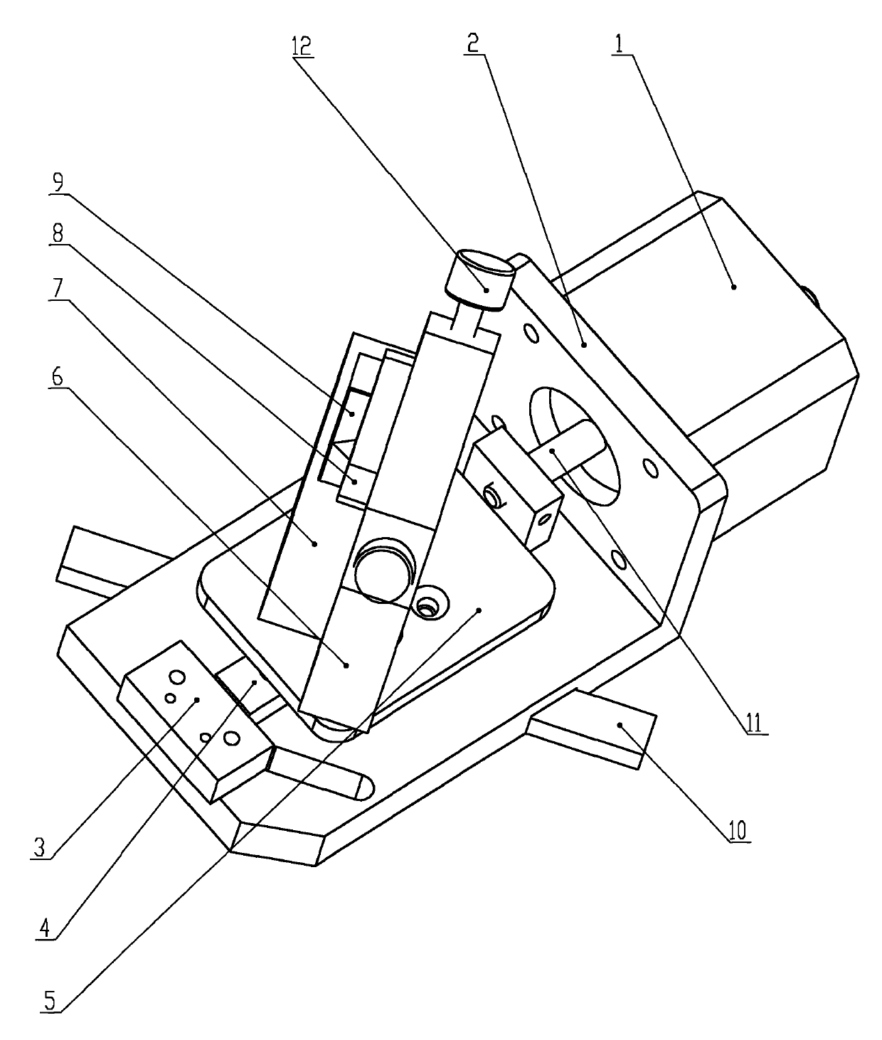 Linear motor control entrance slit system