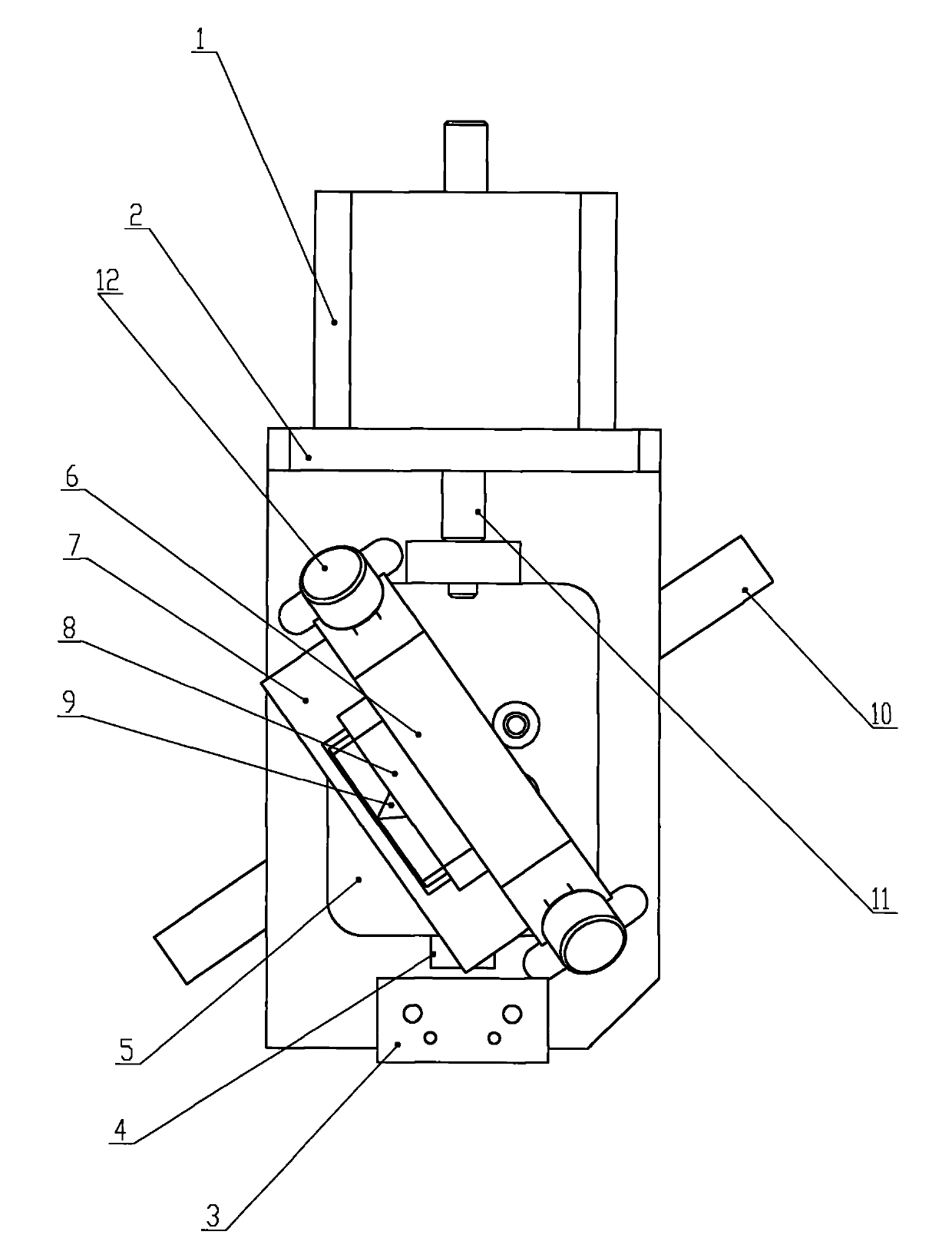 Linear motor control entrance slit system