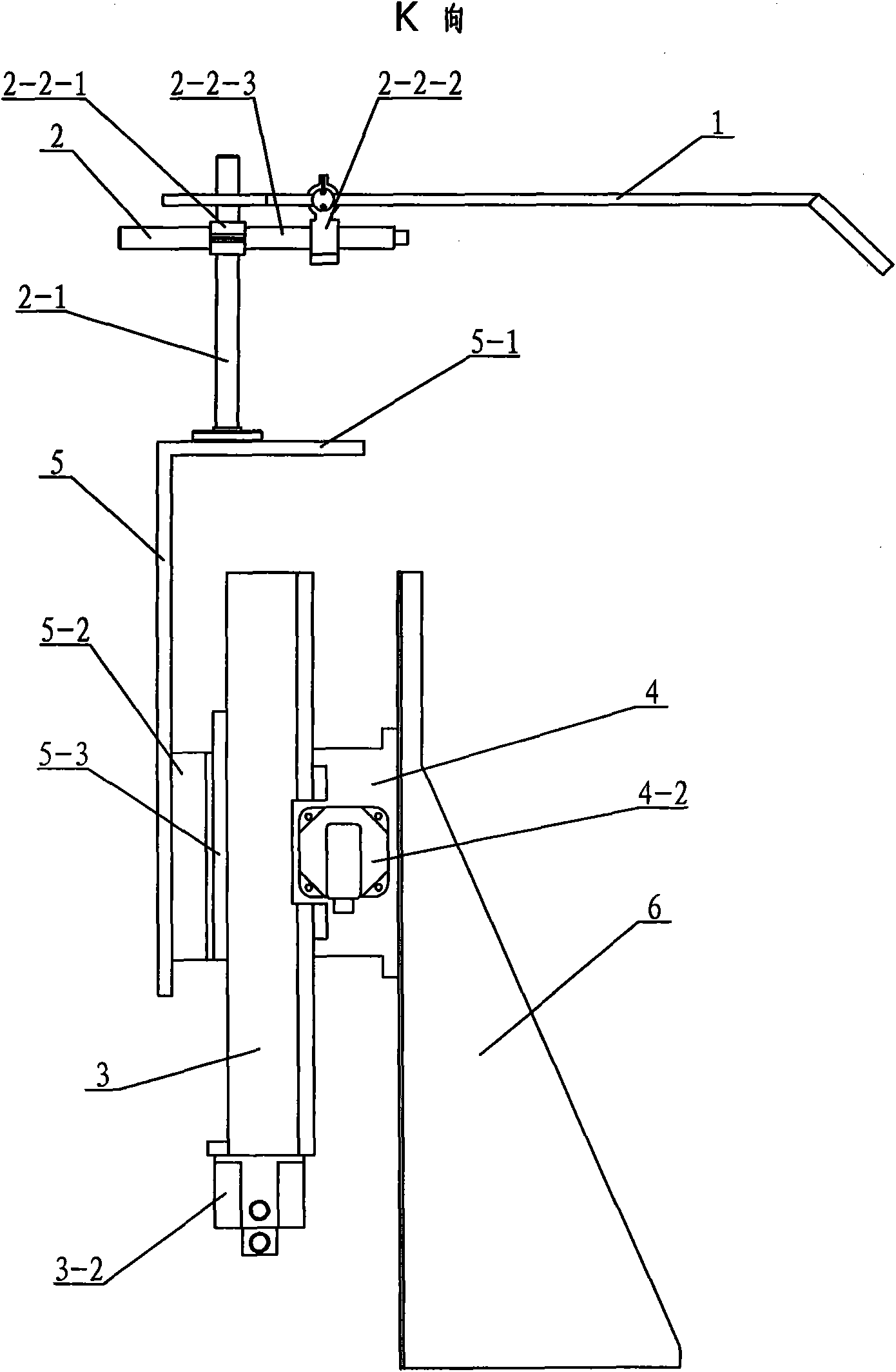Independent digital flame following and heating device of hot spinning machine