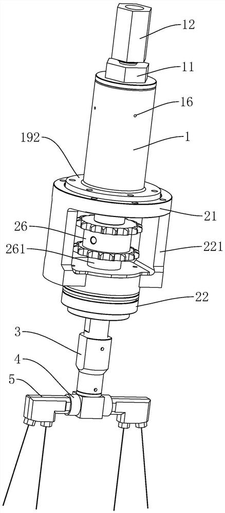 Ultrahigh-pressure water slip ring