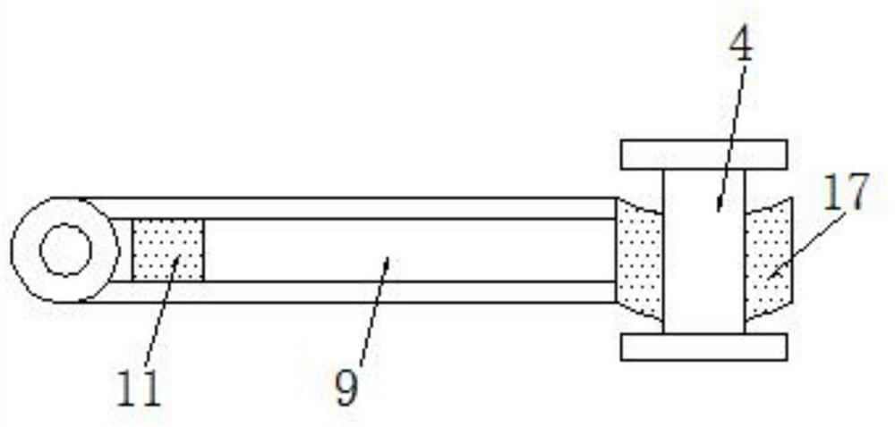 An emergency braking device for wire drawing and disconnection based on the principle of electromagnetism