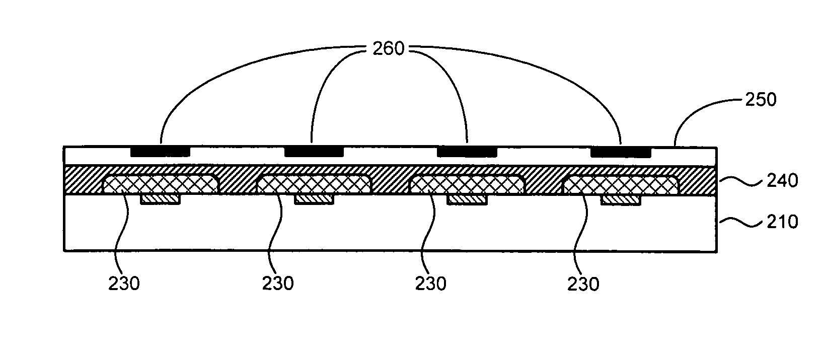 Semiconductor substrate with islands of diamond and resulting devices