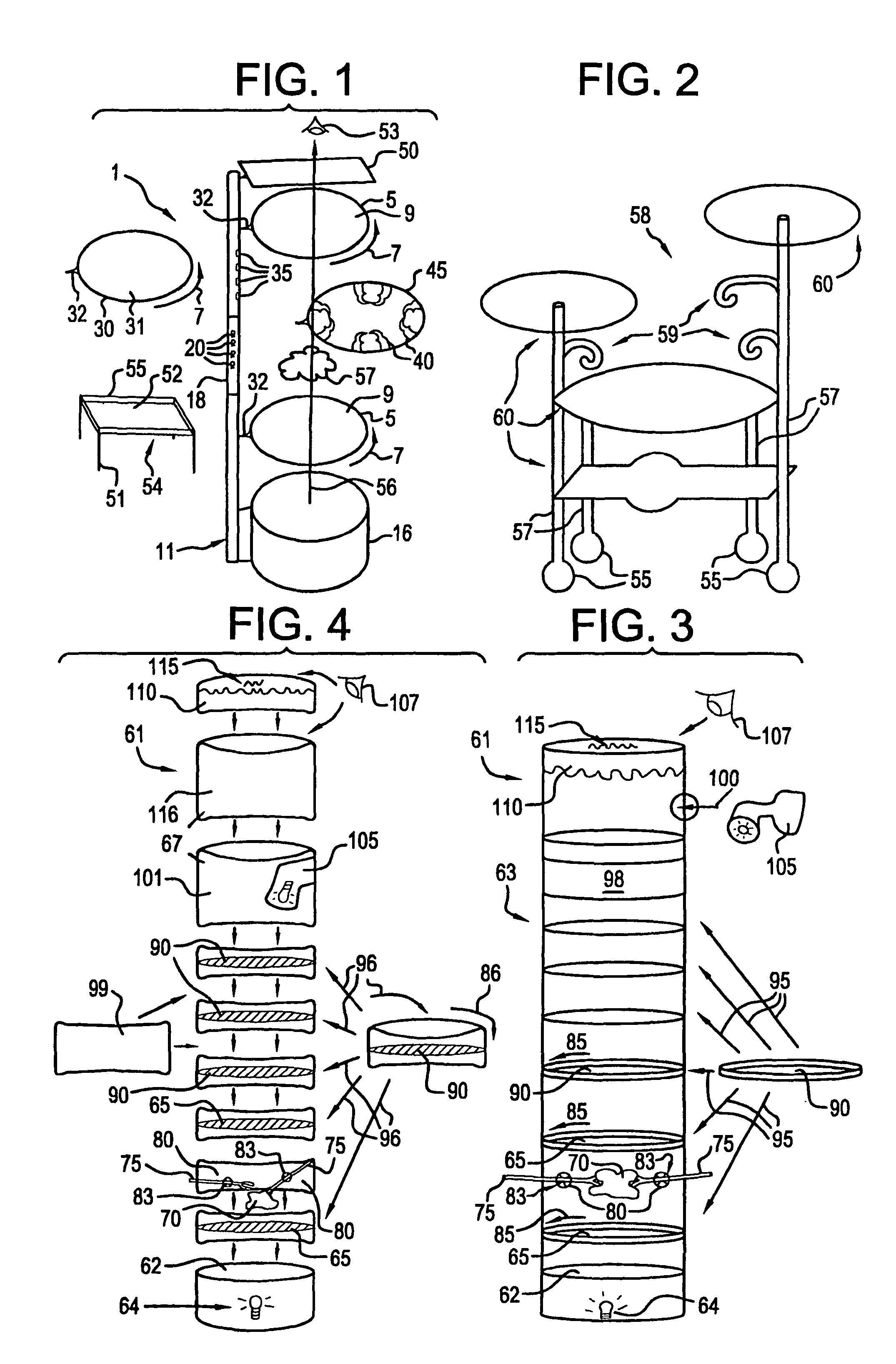 Polariscope toy and ornament with accompanying photoelastic and/or photoplastic devices