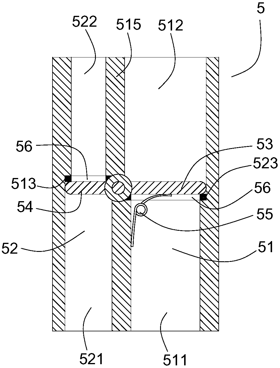 Gas valve and anti-backfire stove