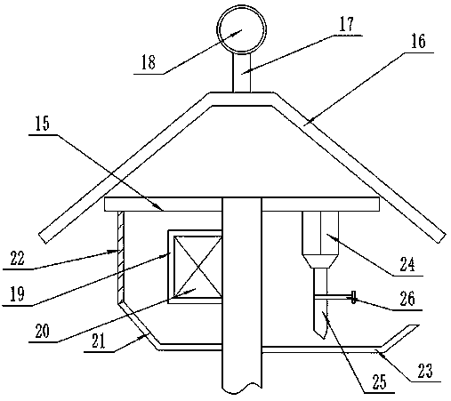 Rat-proof device for warehouse