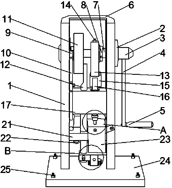 Hand-operated roll mill