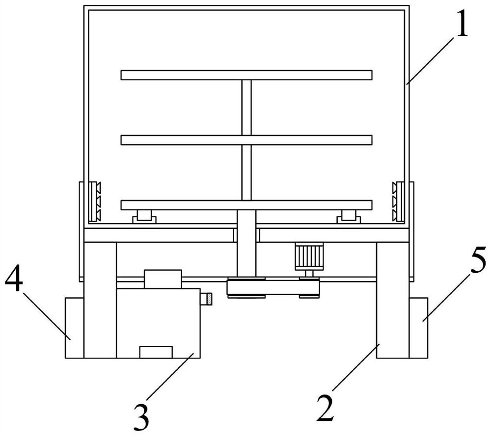 Virtual product rotary observation device for industrial design