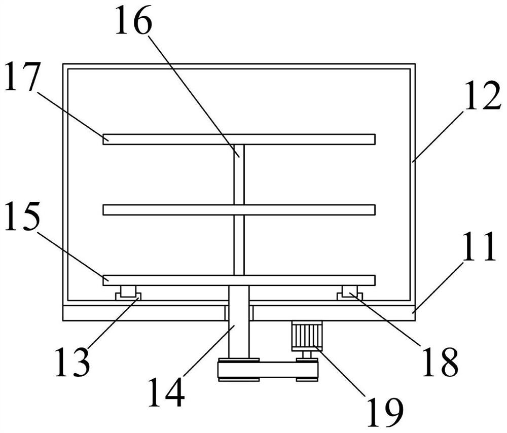 Virtual product rotary observation device for industrial design