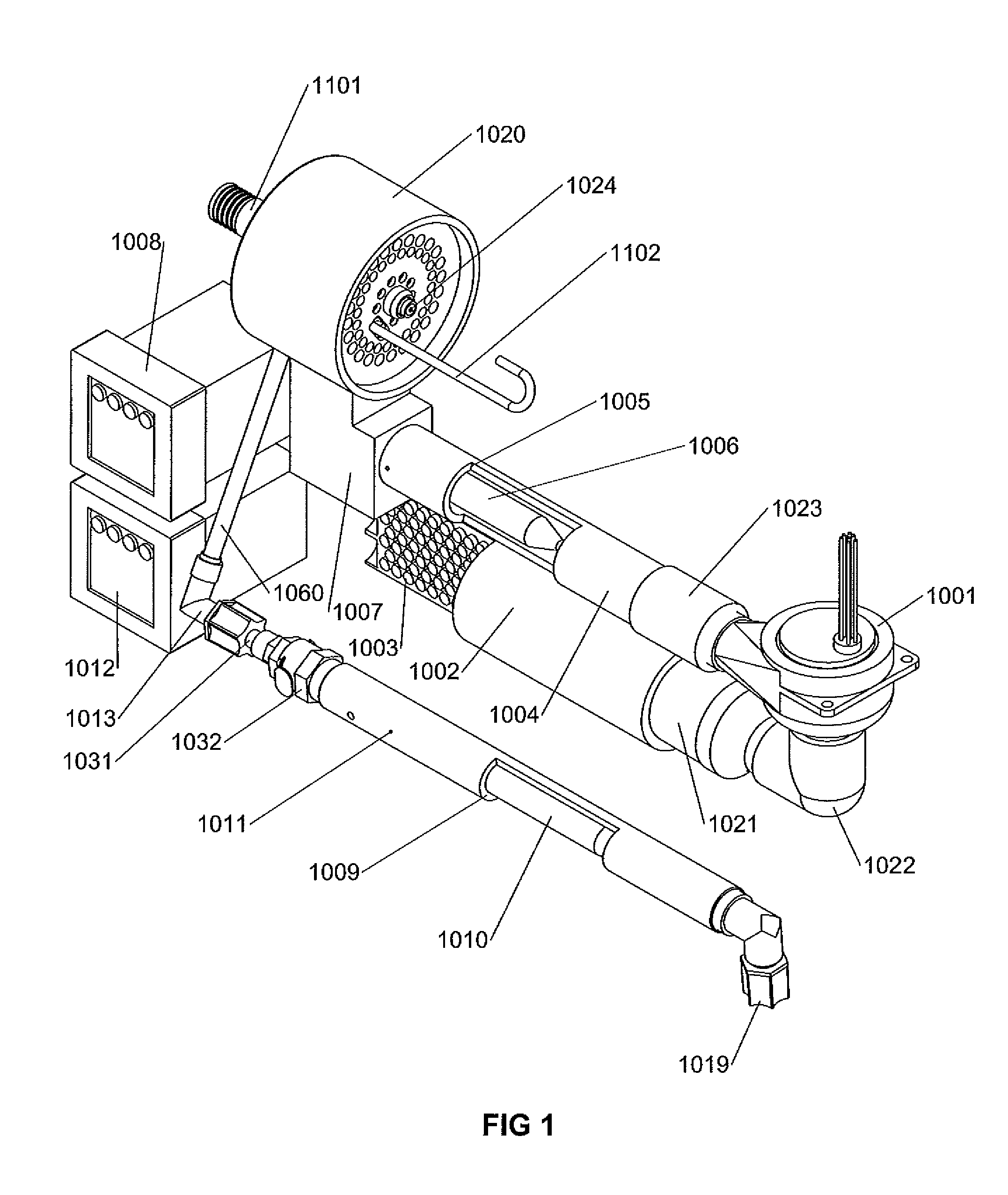 Flow conditioner for a compact, low flow resistance aerosol generator