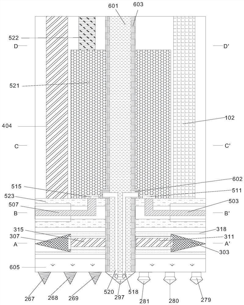 Flank-vertical combined multi-dimensional cryo-drilling and cutting device for soft and hard formations