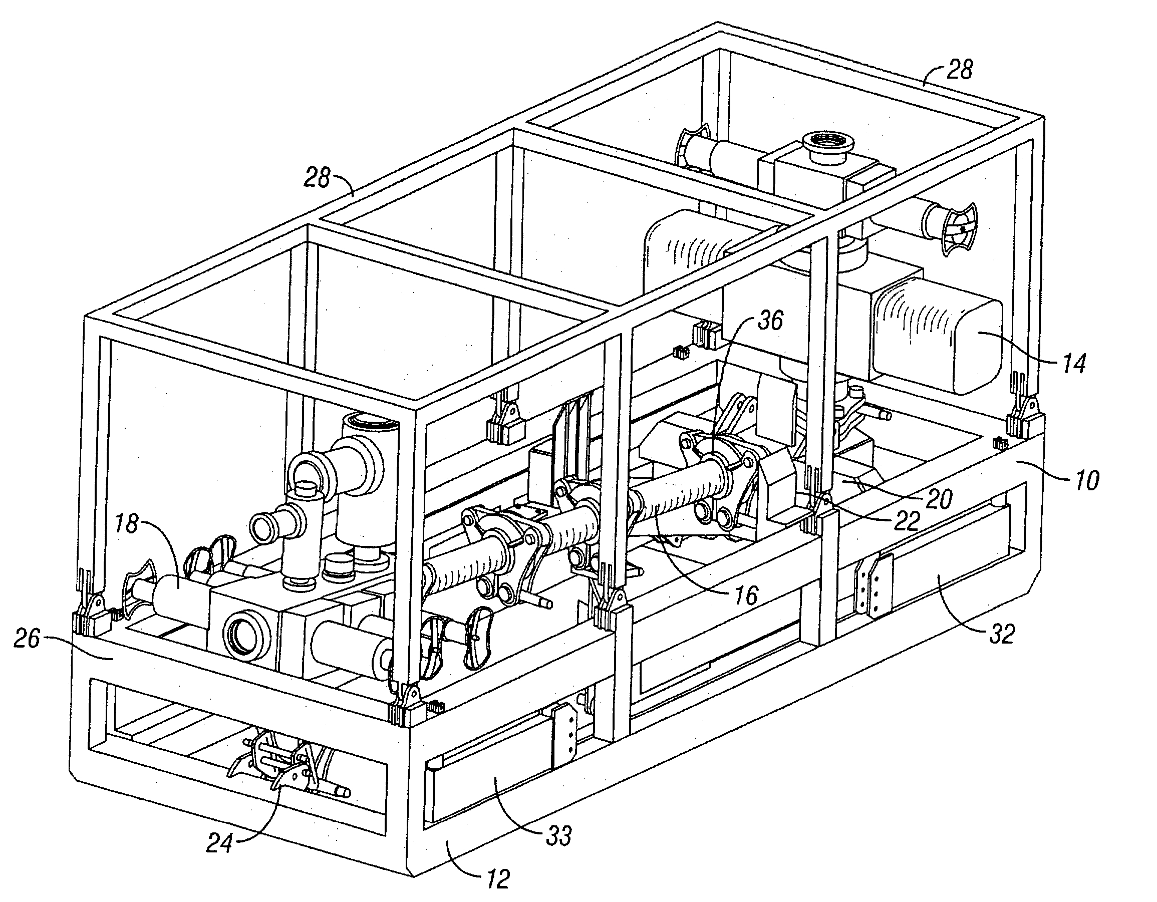 Jacking frame for coiled tubing operations