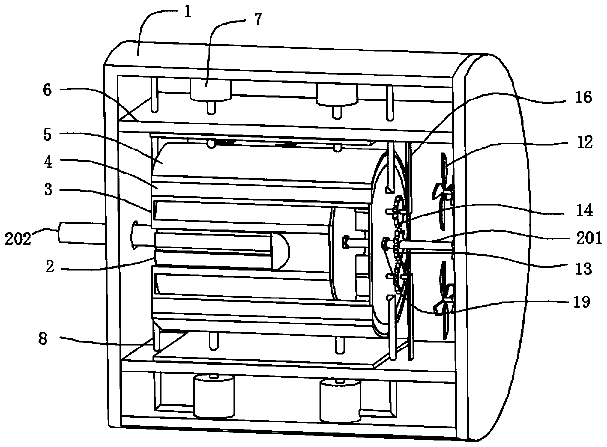 Novel drive motor for electric vehicle