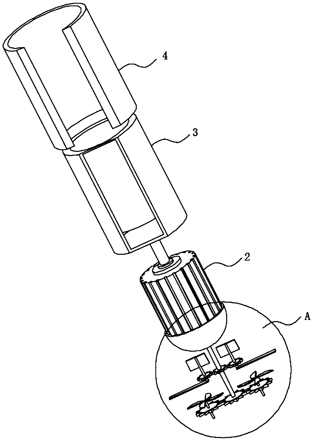 Novel drive motor for electric vehicle