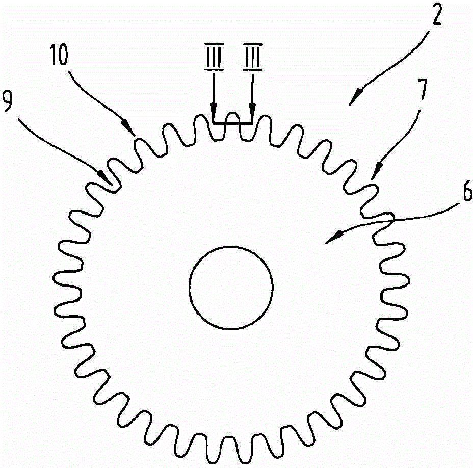 Rolling tool,apparatus,method,and gear for producing convex teeth
