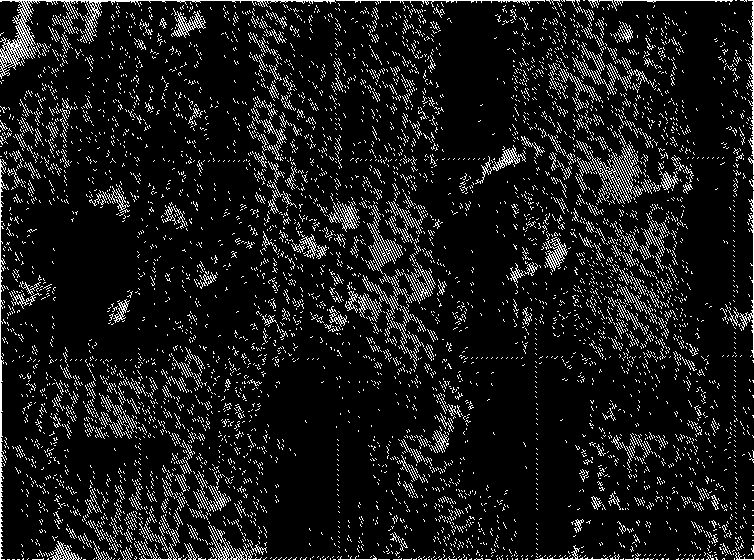 Method for preparation of polycrystalline silicon solar cell textile layer