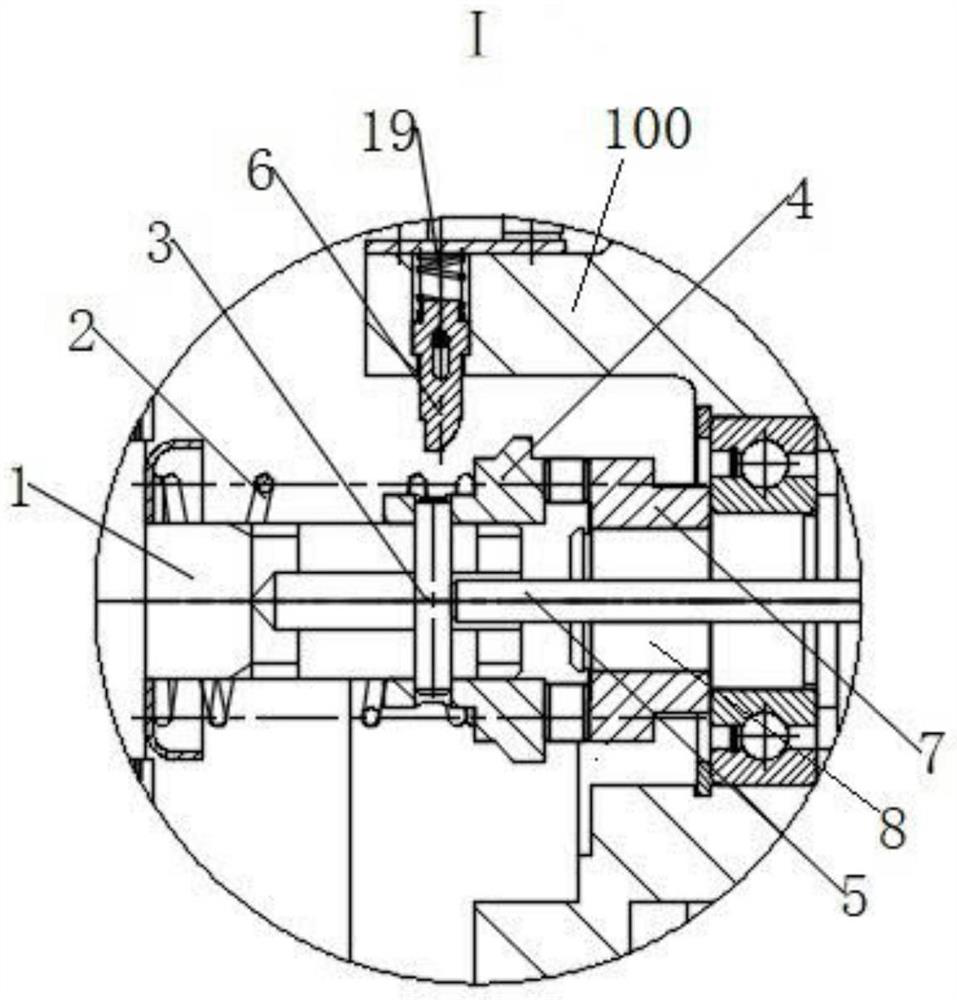 Manual and electric switching device and electric actuator