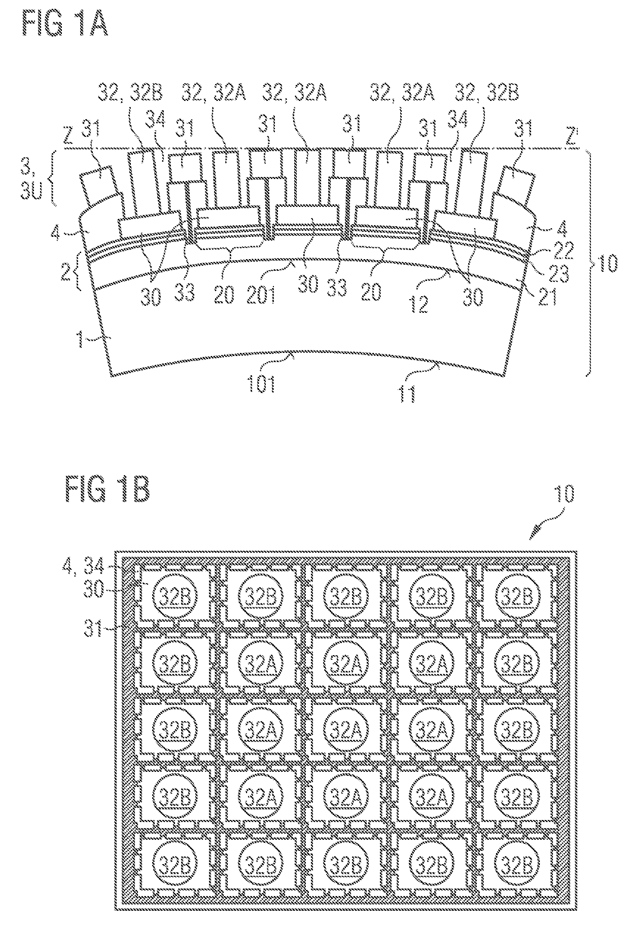 Component with Geometrically Adapted Contact Structure and Method for Producing the Same
