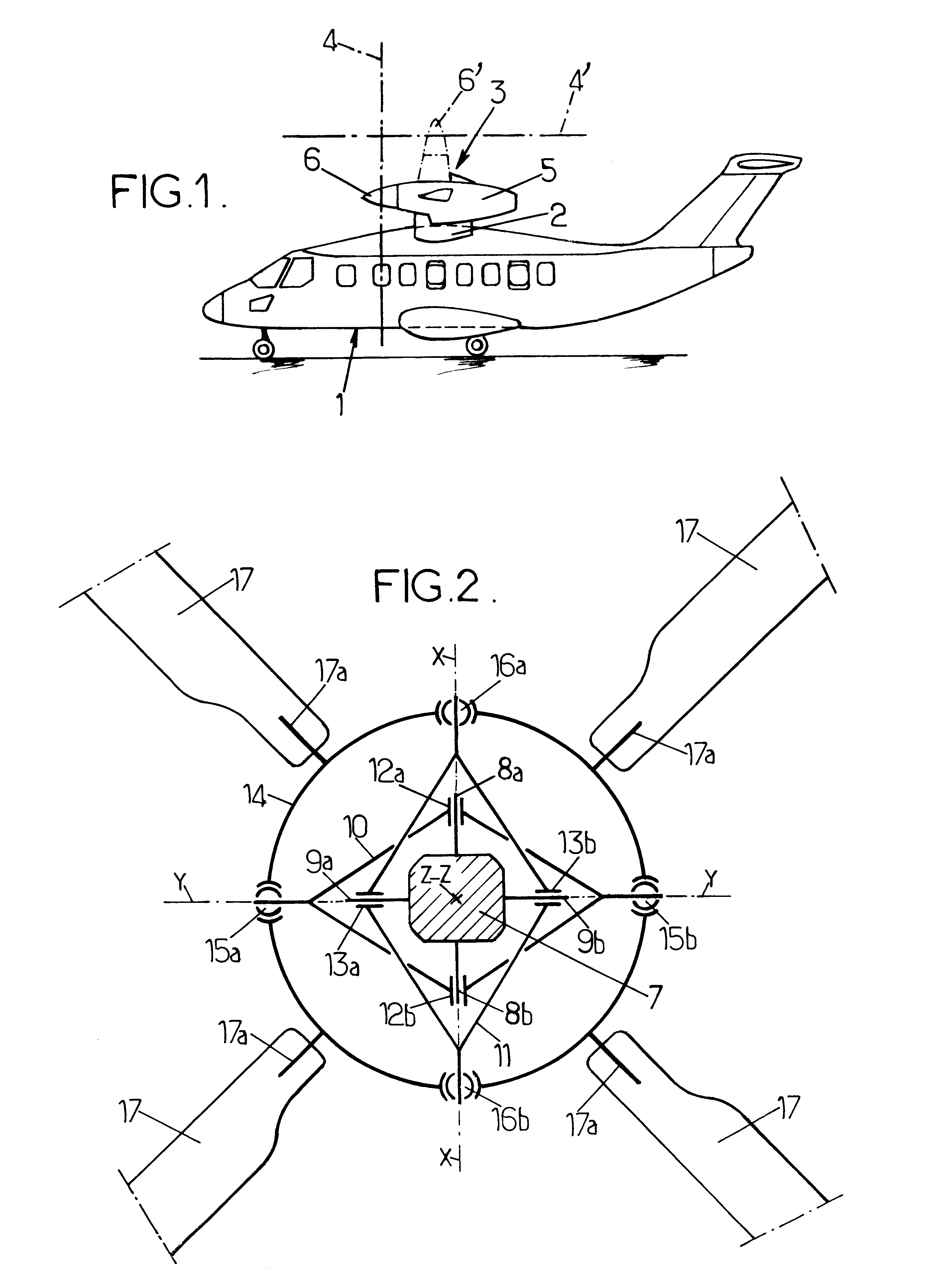 Rotary-wing aircraft rotor with constant velocity drive