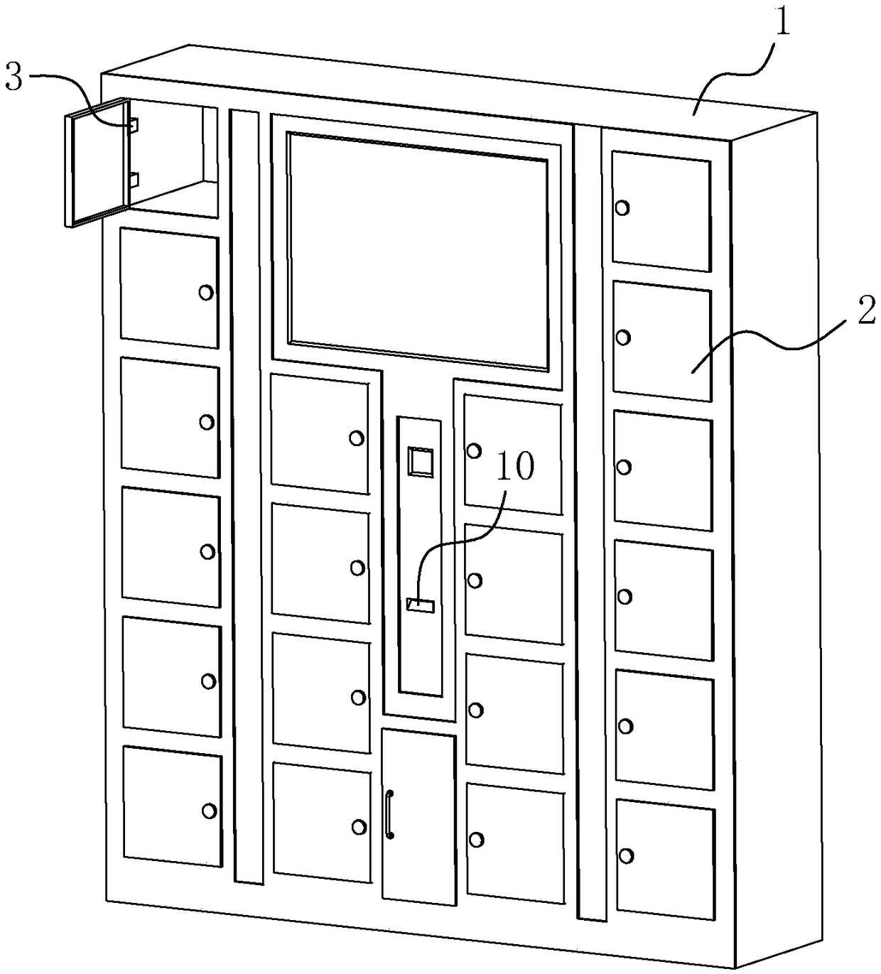 Safe and reliable intelligent locker system and management method