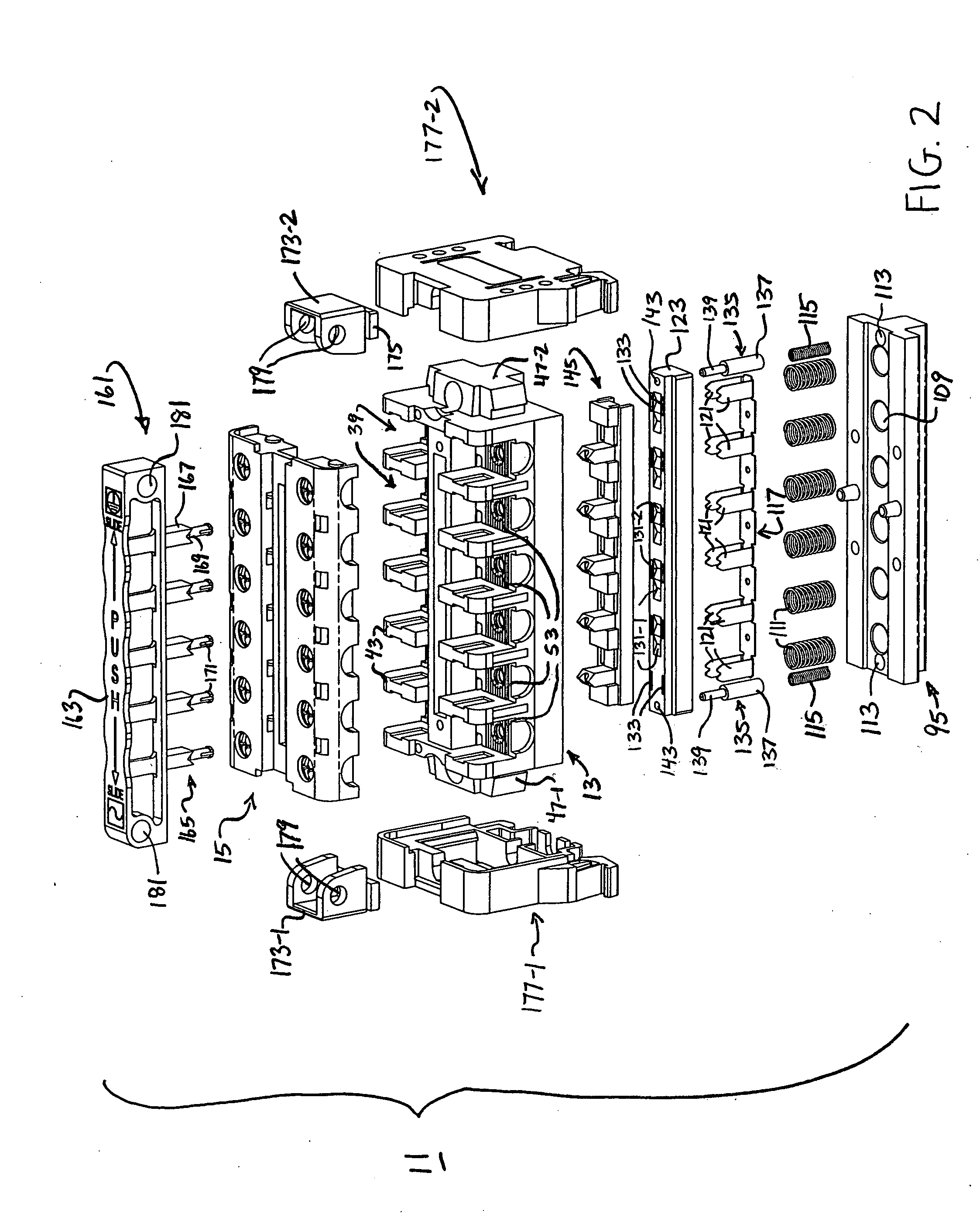 Electrical terminal block