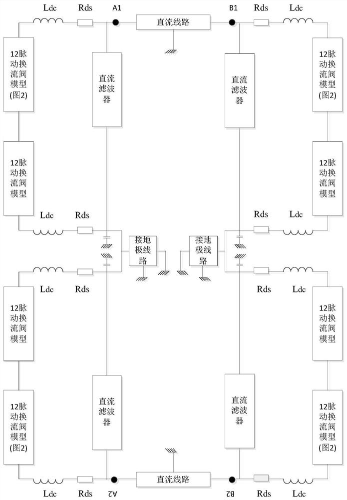 Selection method and system of DC filter for suppressing DC side harmonic voltage