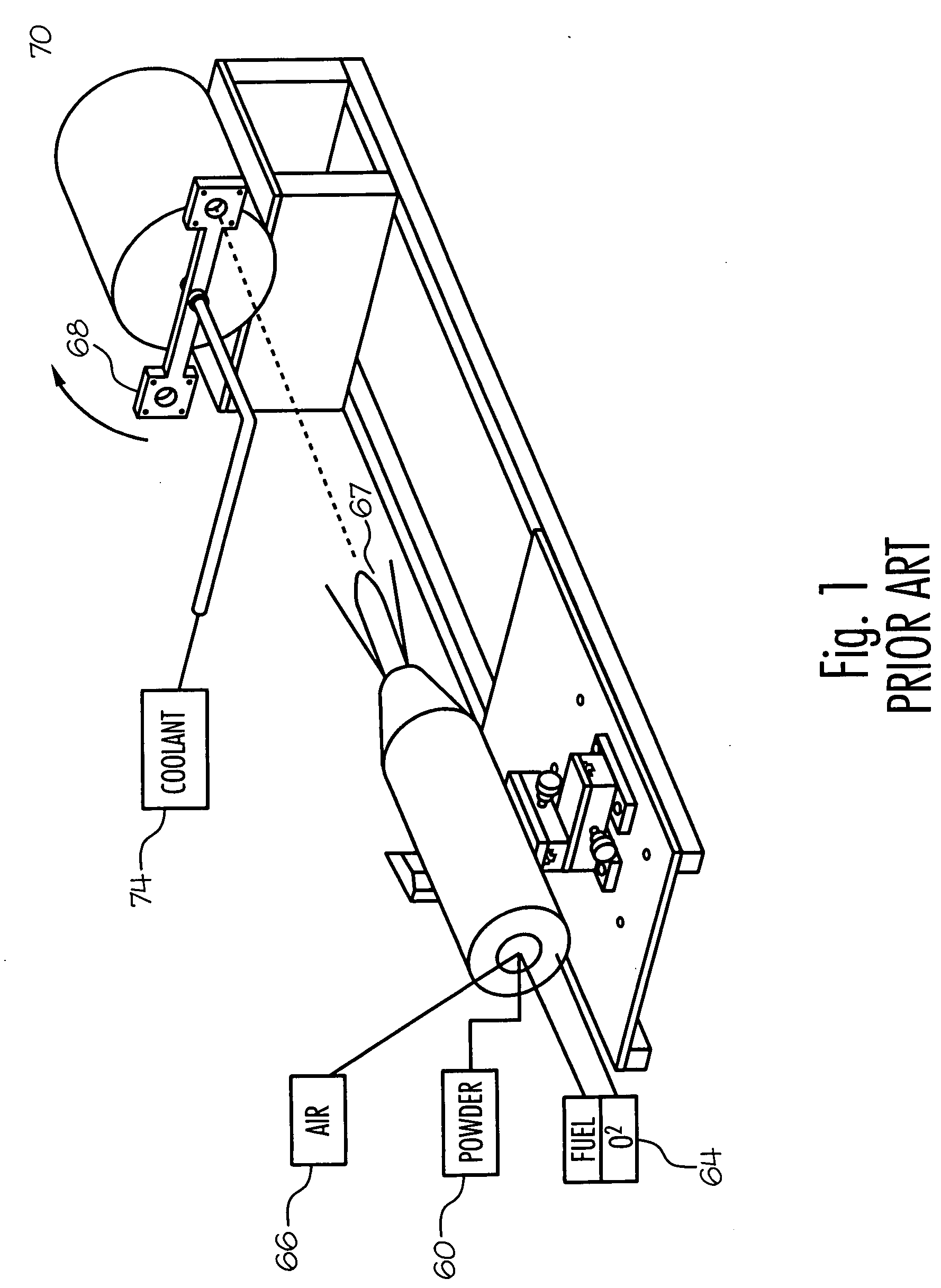Spray coating apparatus and fixtures