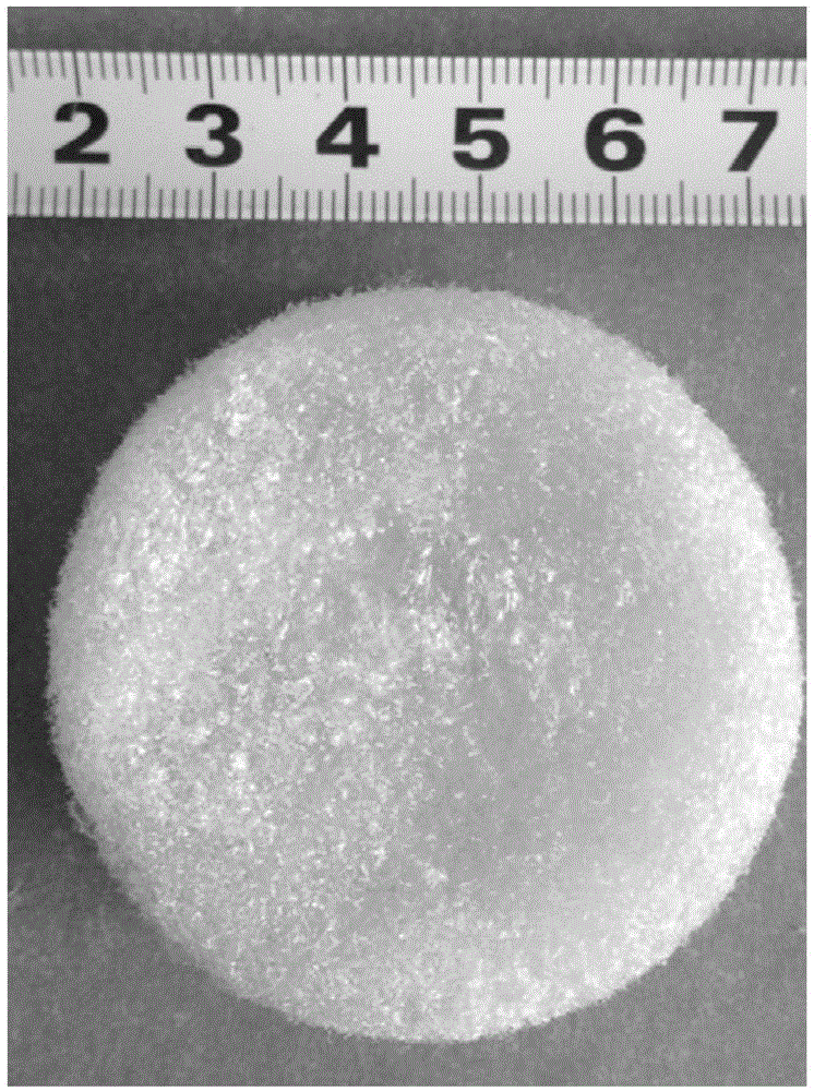 Method for preparing modified chitosan sponge structure material and appliance