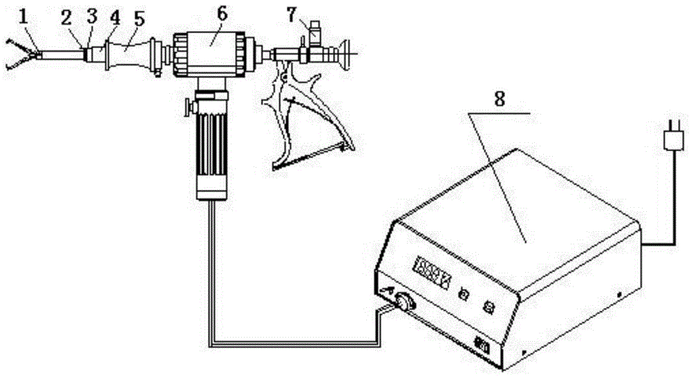 A bagged hysterectomy device