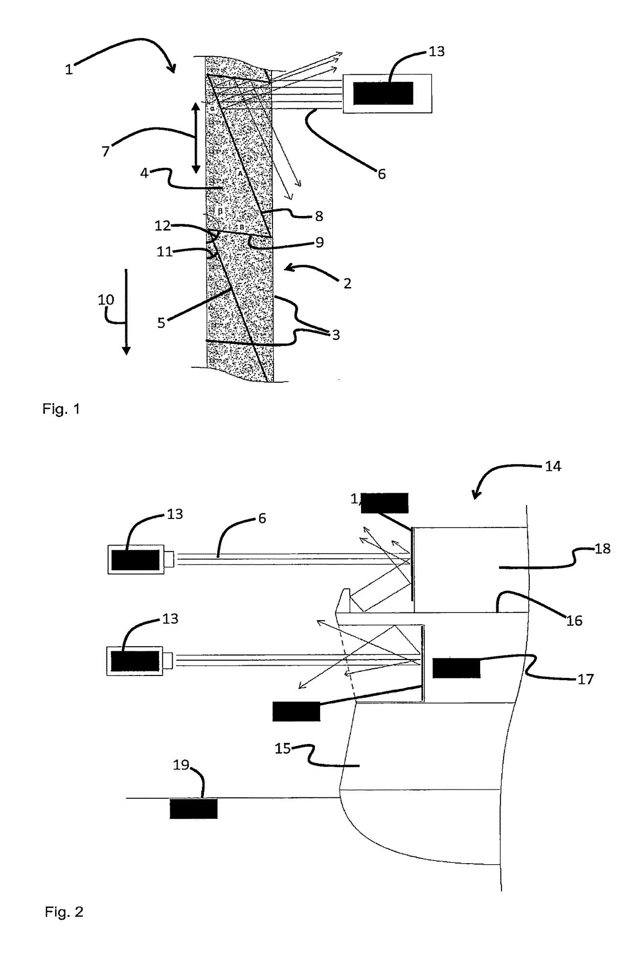 Device for reducing effective radar cross section