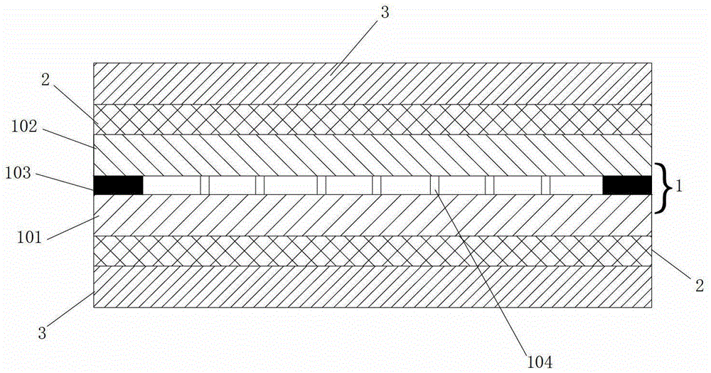 Vacuum laminated glass and preparation method thereof