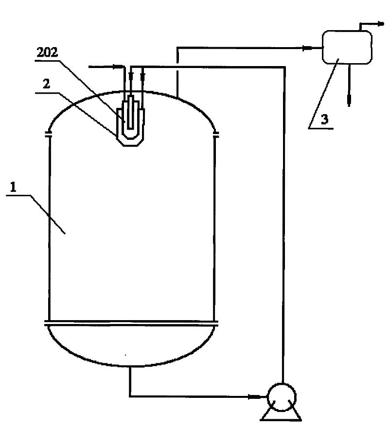 Method for producing natural benzaldehyde by employing three-way nozzle atomization