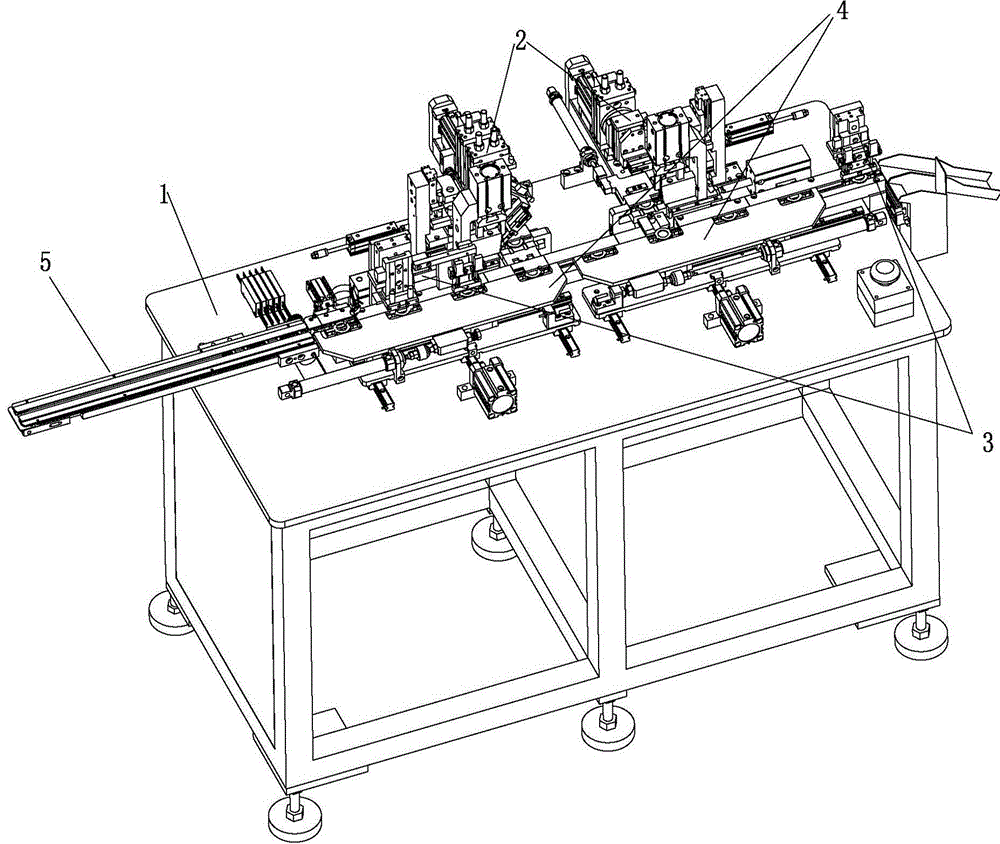 An automatic spring frame assembly machine and a method for assembling the spring frame