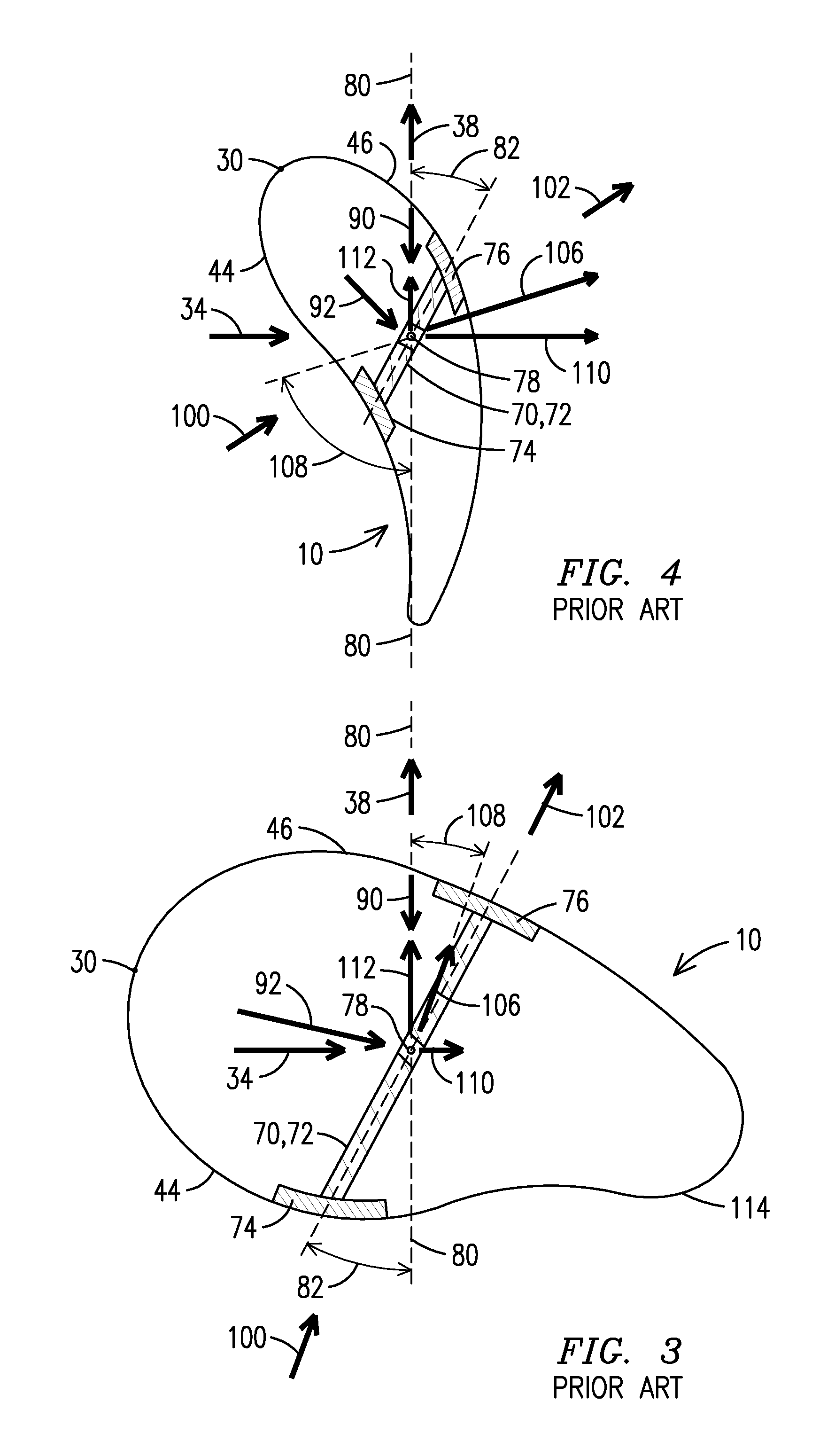 Wind turbine blade having twisted spar web