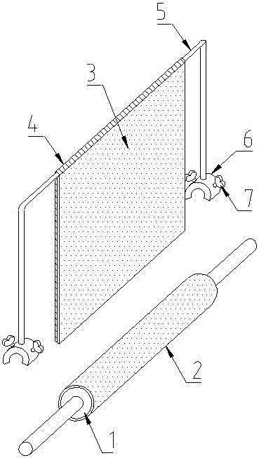 Static release gear for production of flexible composite insulating material
