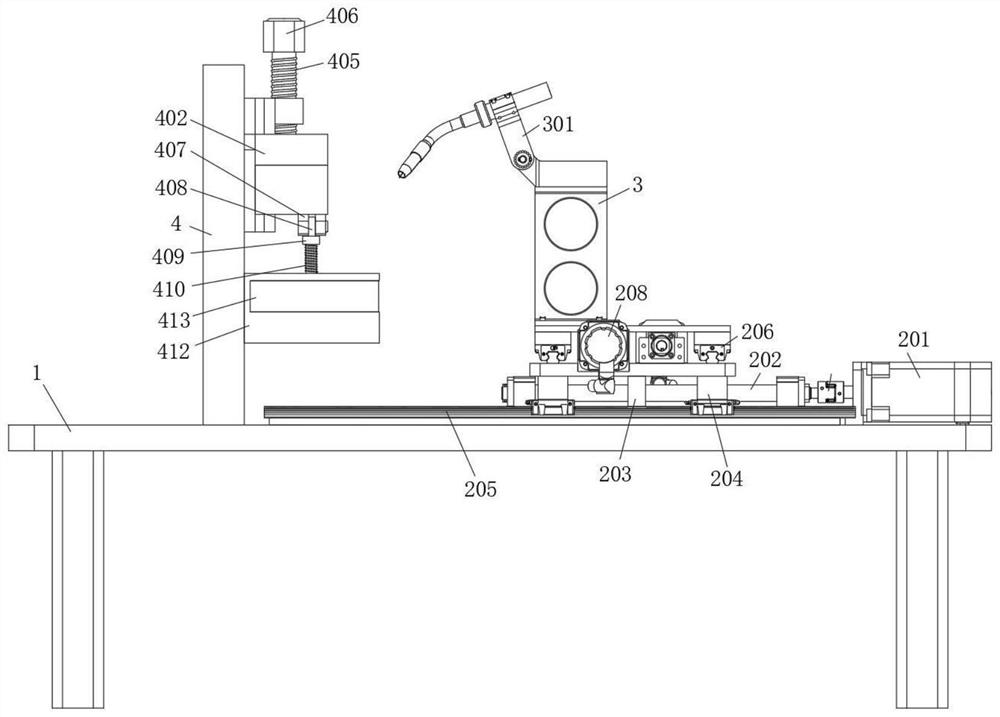 Fixing device for welding of alternating current capacitor terminal