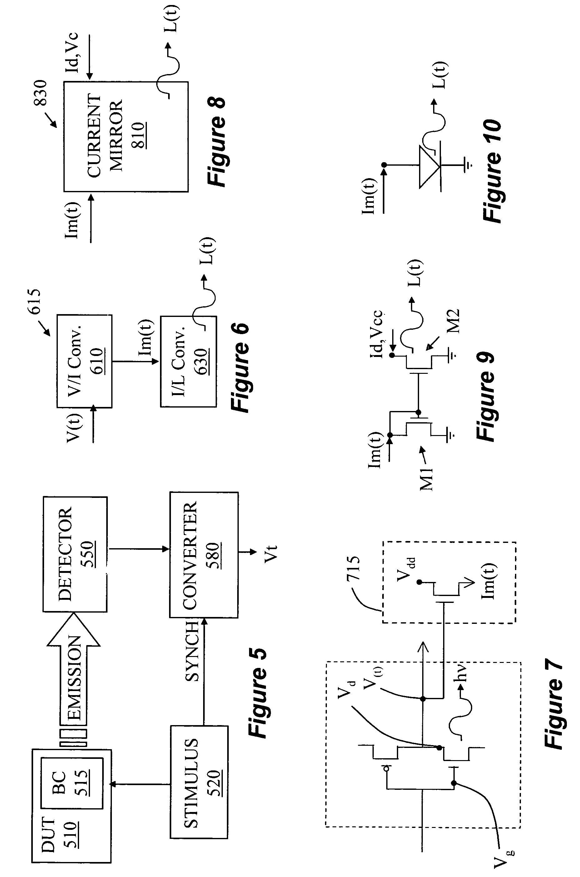 Apparatus and method for determining voltage using optical observation