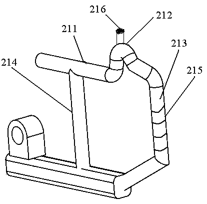 Smart bath nursing robot with manual feedback function