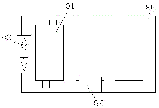 Control system of dry-type transformer device