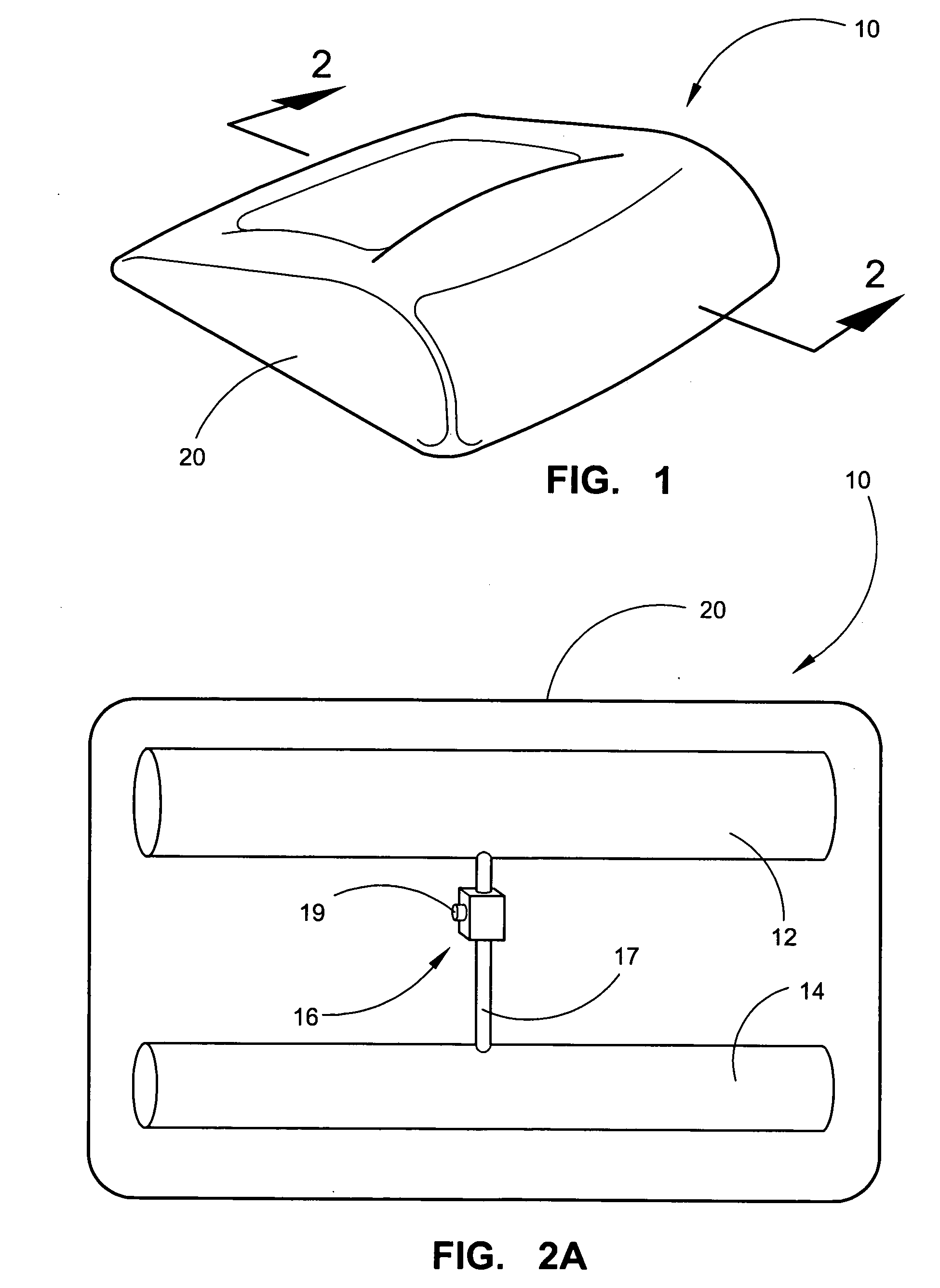 Automatically configured hydraulic support pillow