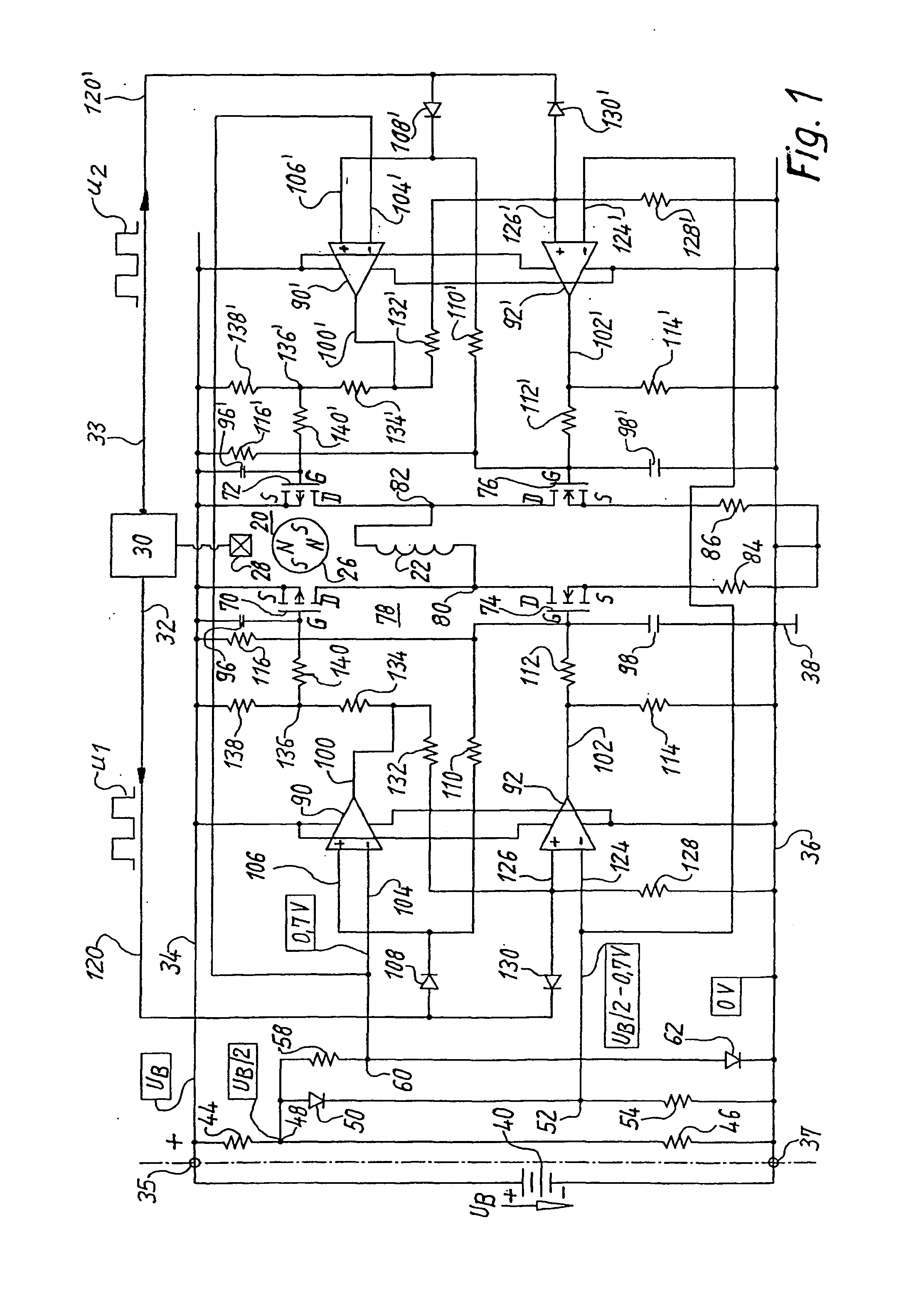 Method for commutating an electronically commutated motor and motor for carrying out said method