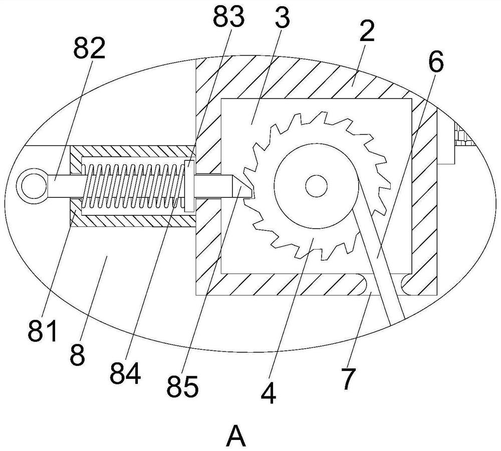 Lifting and decompressing device for scrotal edema of kidney disease patient