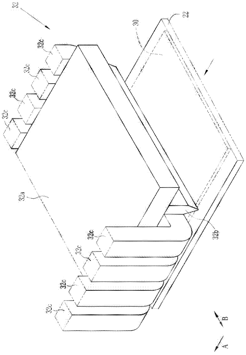 Drying device and film producing method from solution