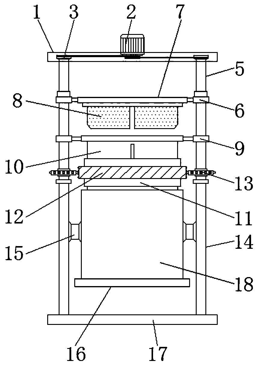 Granulator having anti-adhesion function and used for western medicine processing