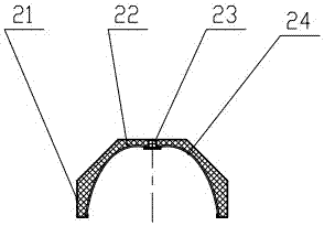 Unequal-distance stepped linear Fresnel solar condenser