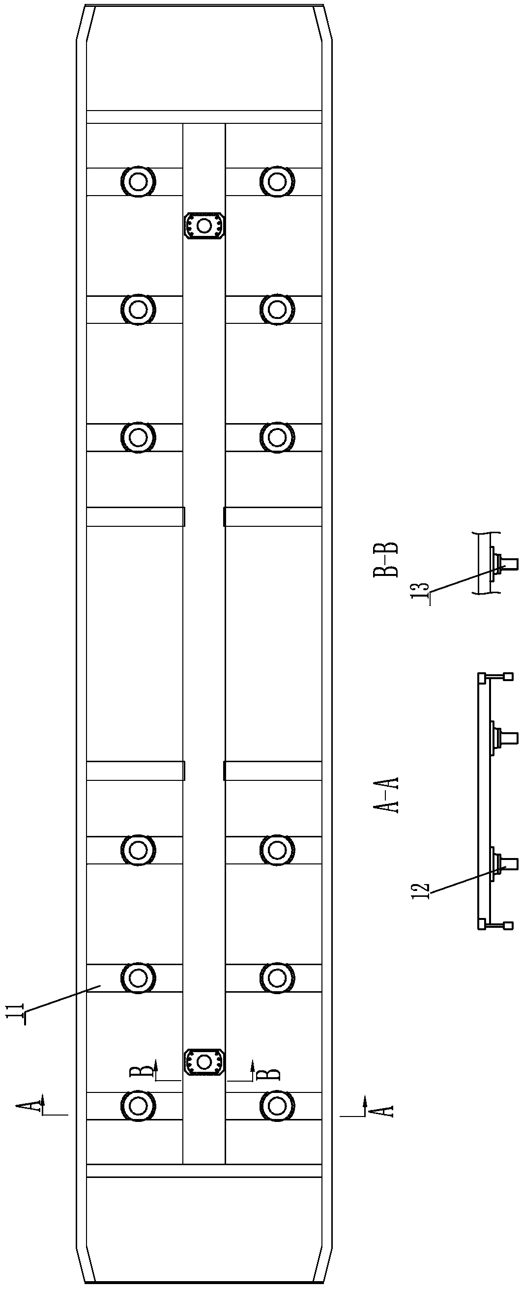 Heavy-duty electric driven all-wheel steering and all-wheel driving unmanned framework transport vehicle