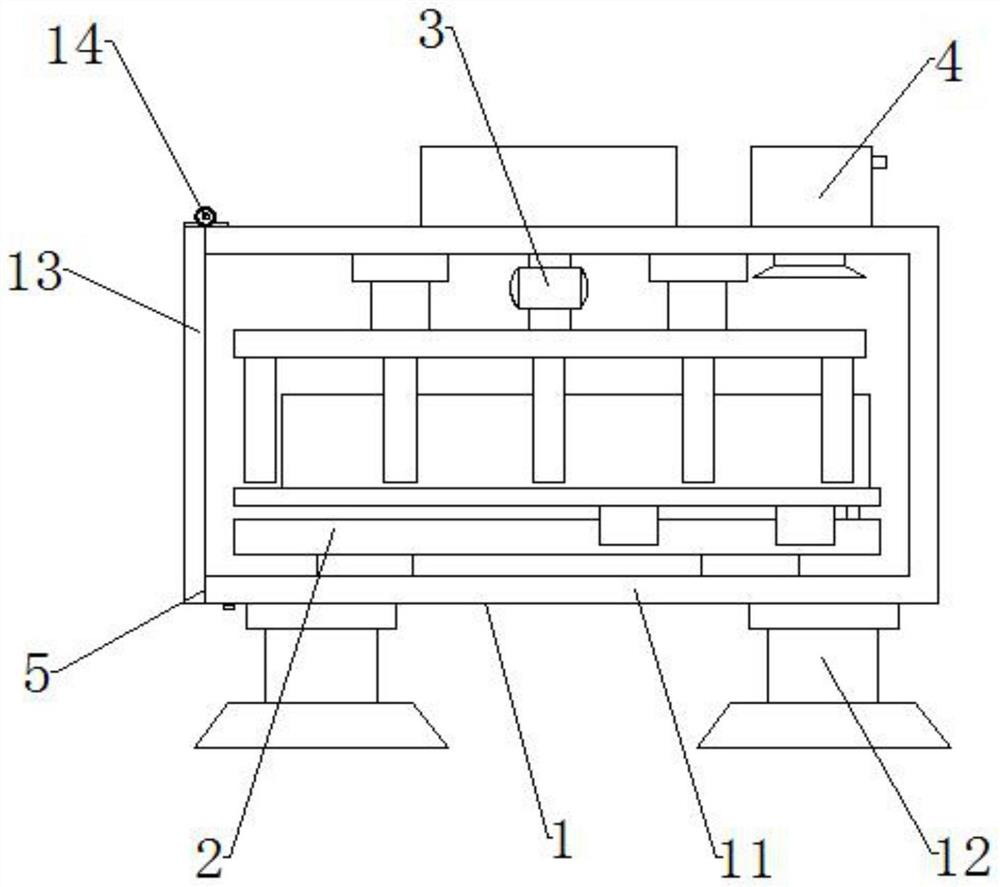 Wood processing dryer with sterilization function