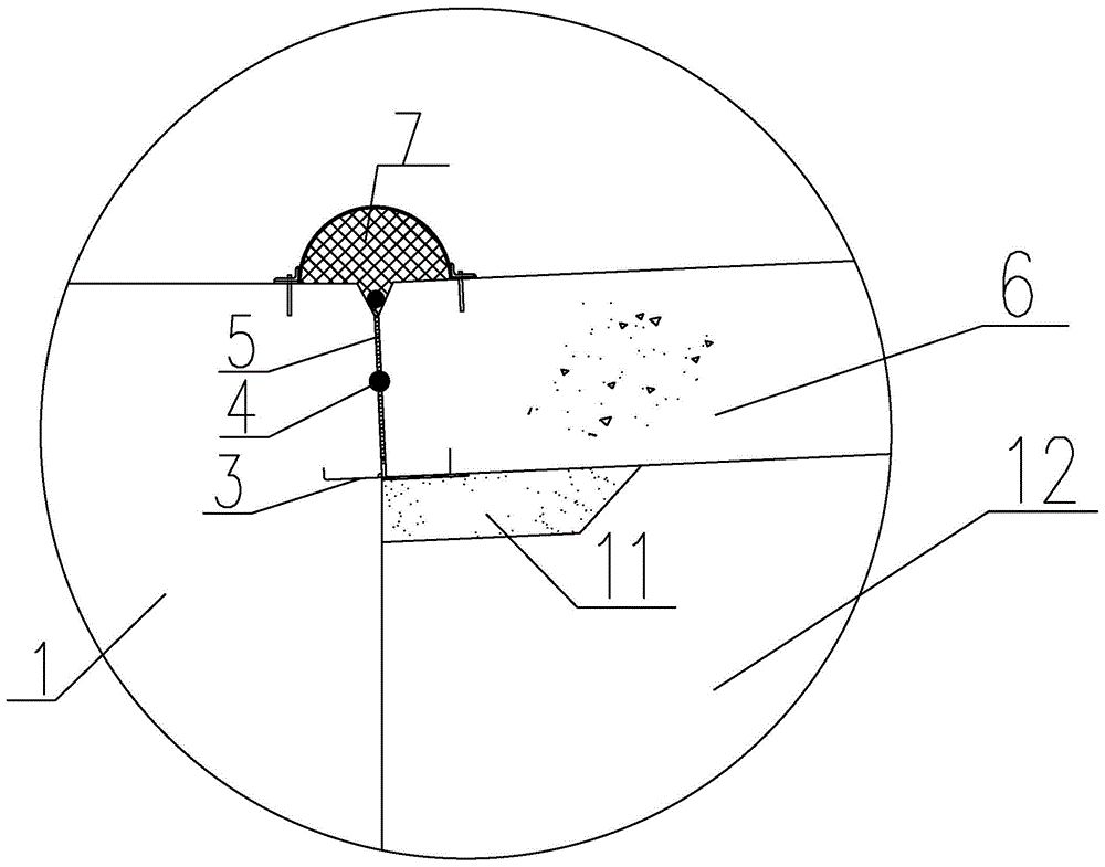 Concrete panel structure and construction method using high toe wall