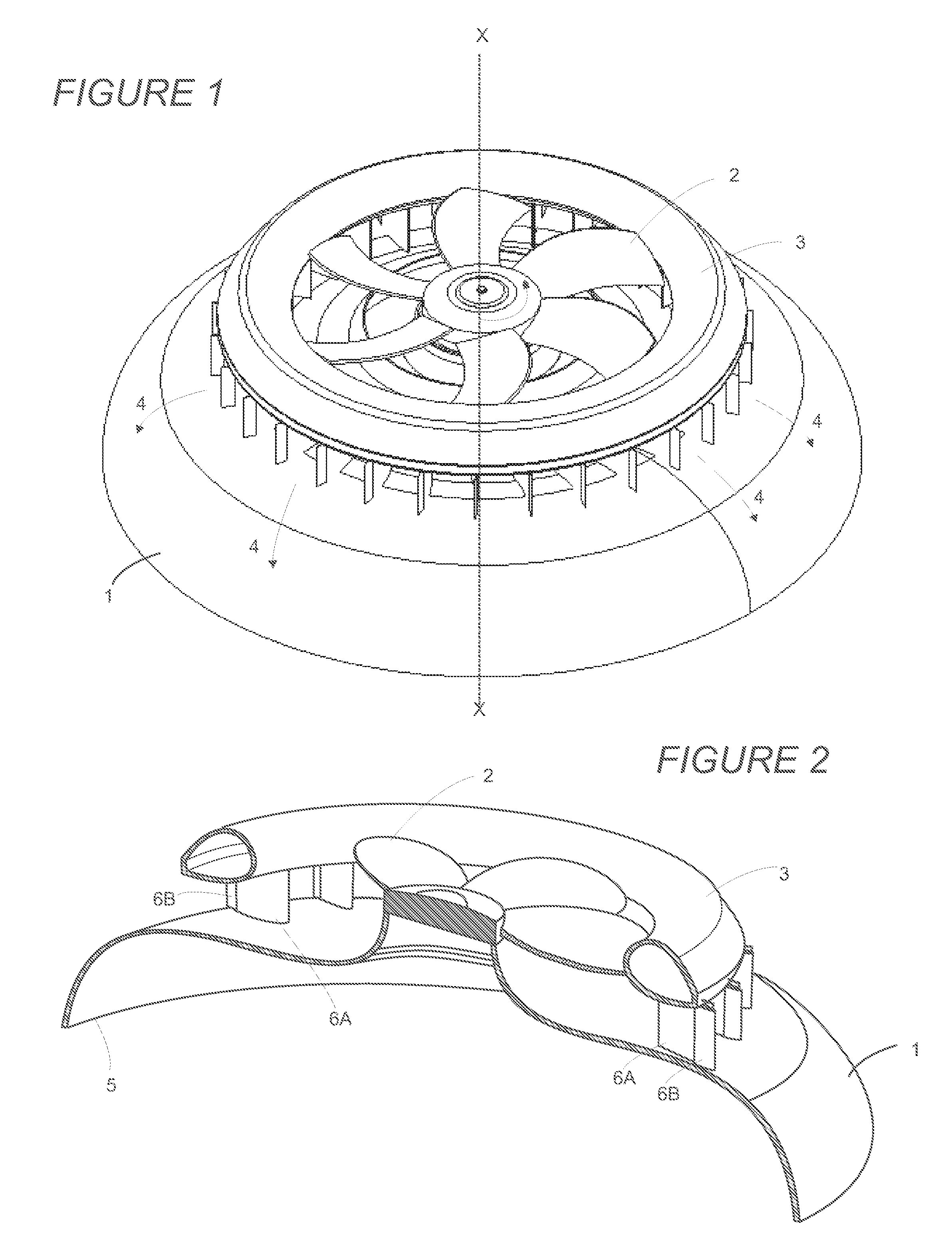 Craft and method for assembling craft with controlled spin