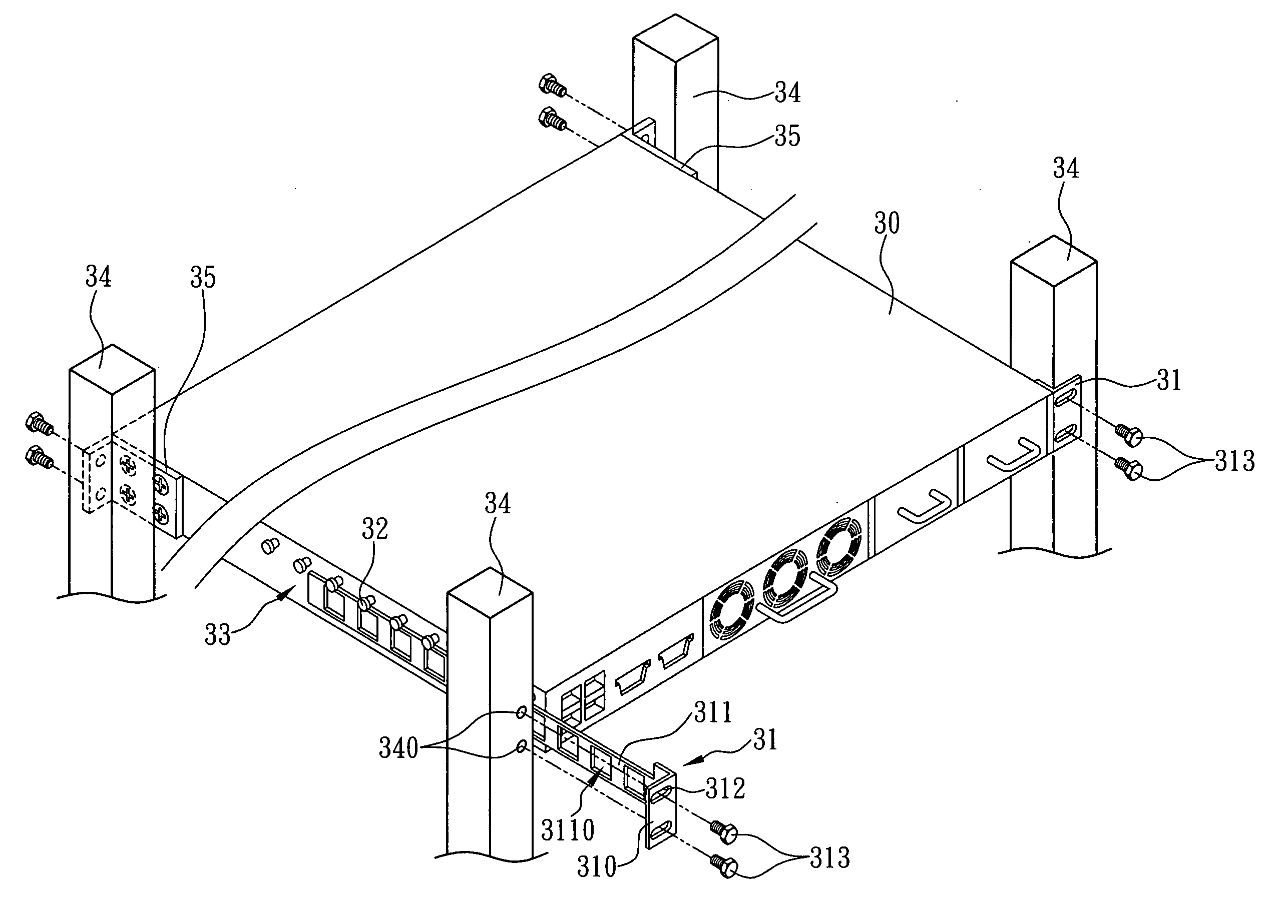 Network device fixture